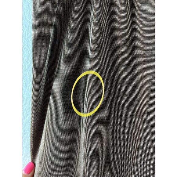 Chico’s Design Slinky Pull-On Wrinkle Free Pants Brown Large Size 2 Stretchy - Picture 4 of 4